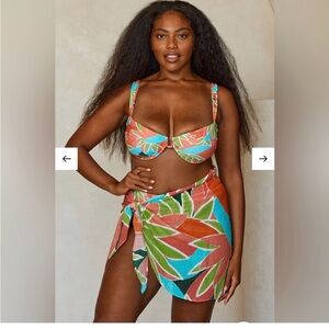 Monday Swim - Bird of Paradise Sarong